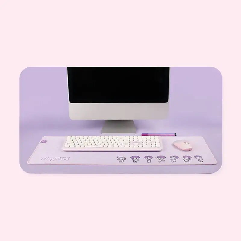 BTS - TinyTan x ROYCHE - Long Mouse Pad - BTS - Mouse Pads - Harumio