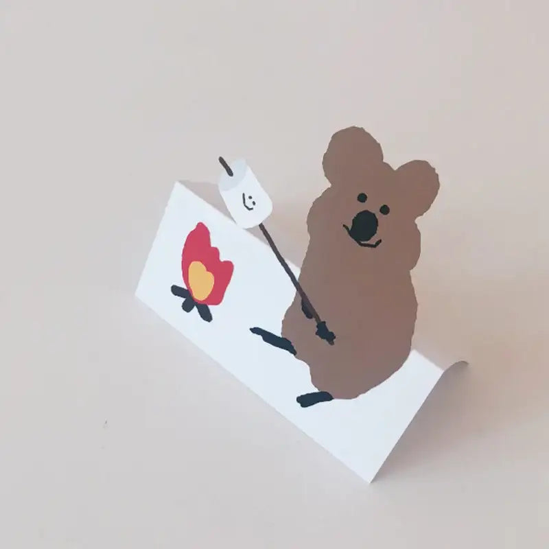 Dinotaeng - S`MORE Quokka Sticker - Dinotaeng - Sticker - Harumio