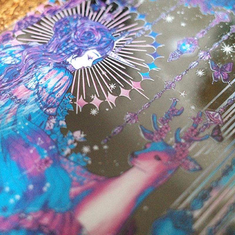 Libet - Transparent Illustration Of Unicorn Cards Set - Libet - Stationary - Harumio