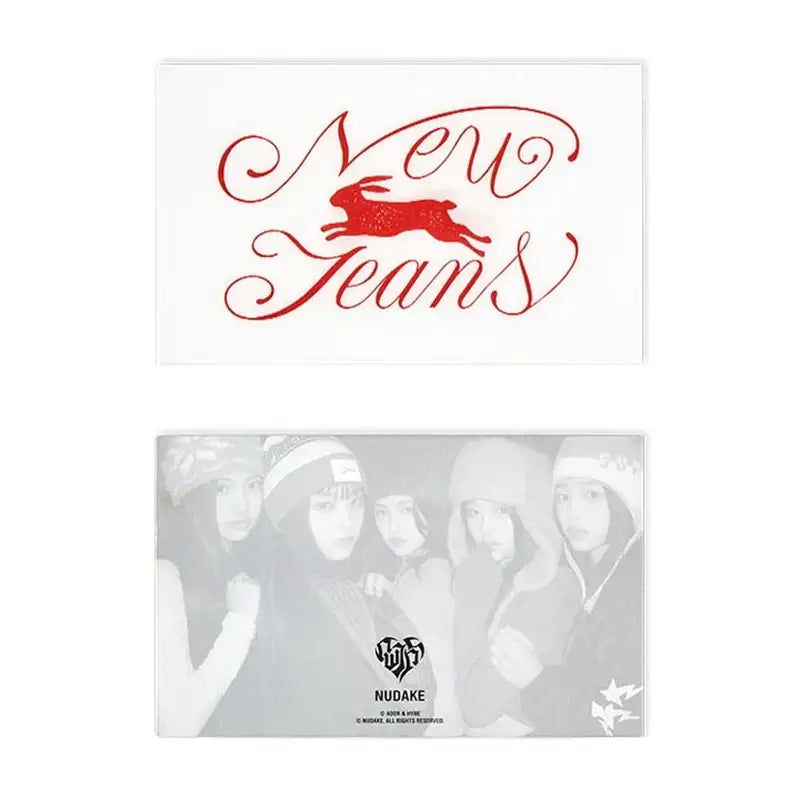 NewJeans - NU+JEANS - Letter Pouch - NewJeans - Pouches - Harumio