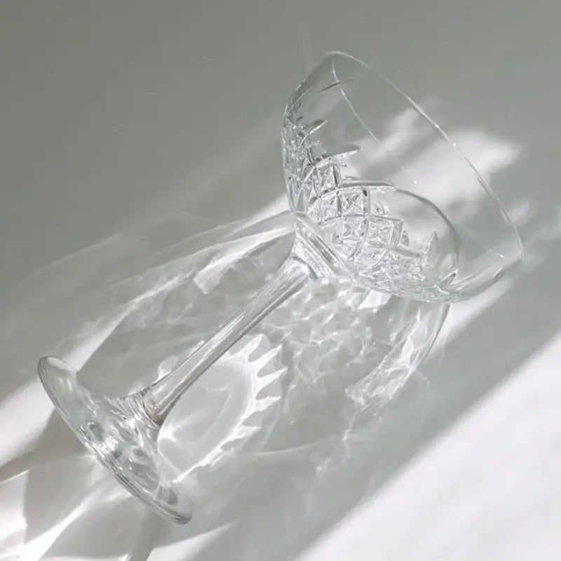 Like A Cafe - Crystal Cut Champagne Goblet - Like A Cafe - Home & Living - Harumio