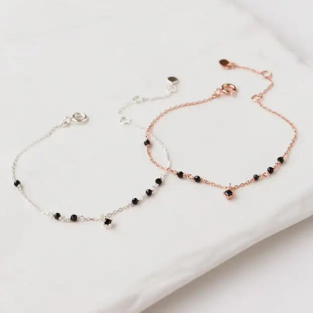 CLUE - Wish Spell Bead Type Black Spinel Bracelet - CLUE - Jewelry - Harumio