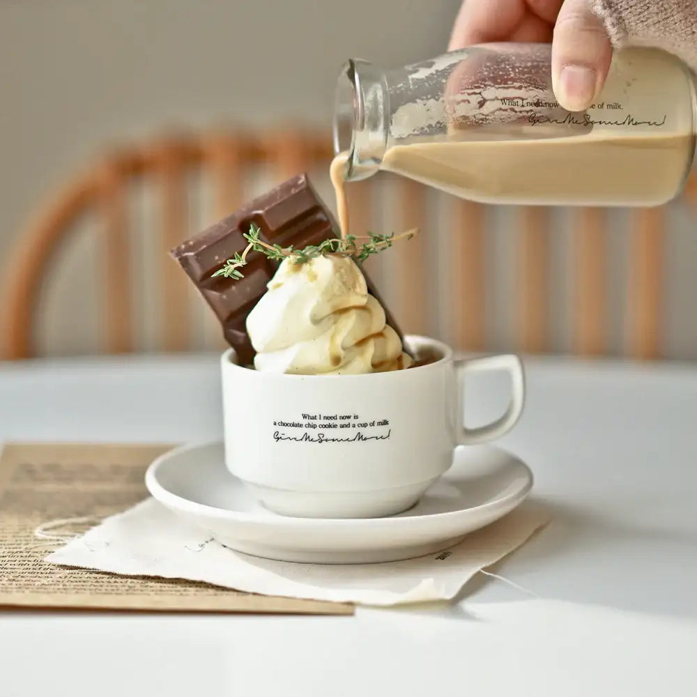 August8th - Some More Lettering Coffee Cup Set (200ml) - August8th - Accessories - Harumio