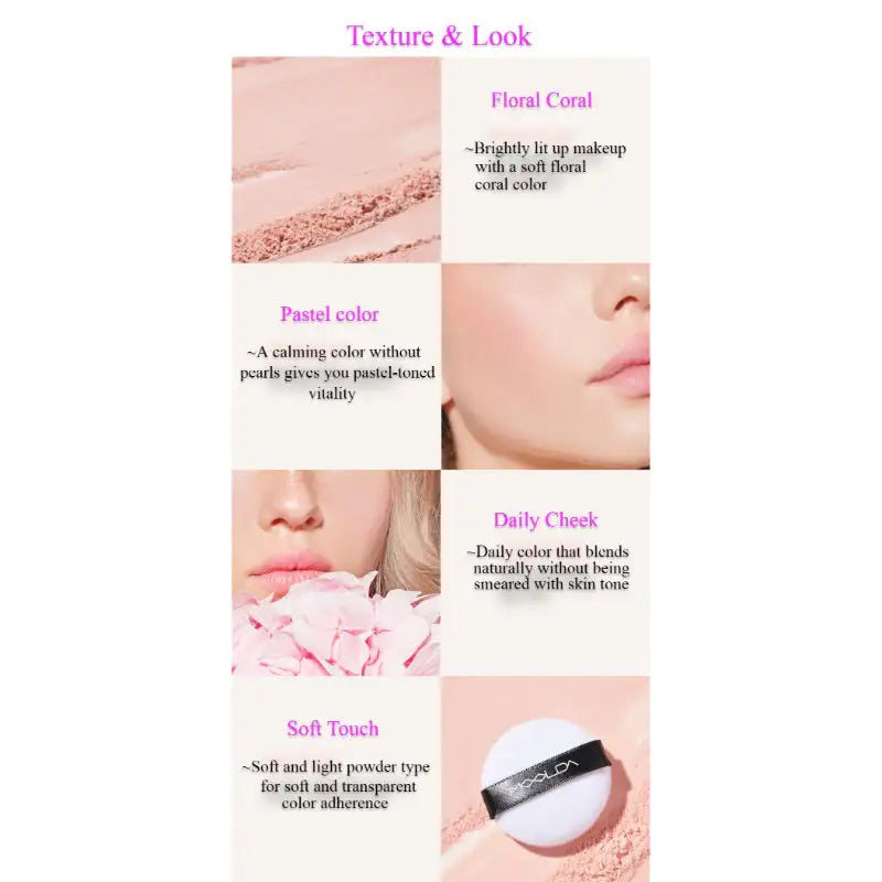 Moolda - Pastel Powder Blusher - Moolda - Blushes & Bronzers - Harumio