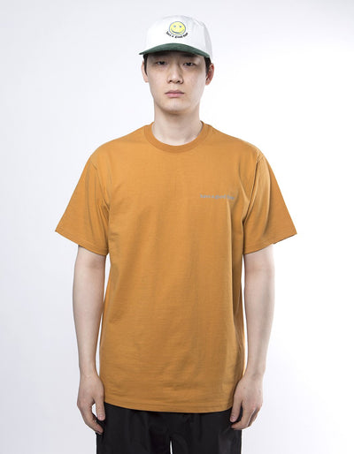 have a good time - Side Logo Short Sleeve T-shirt - Wood