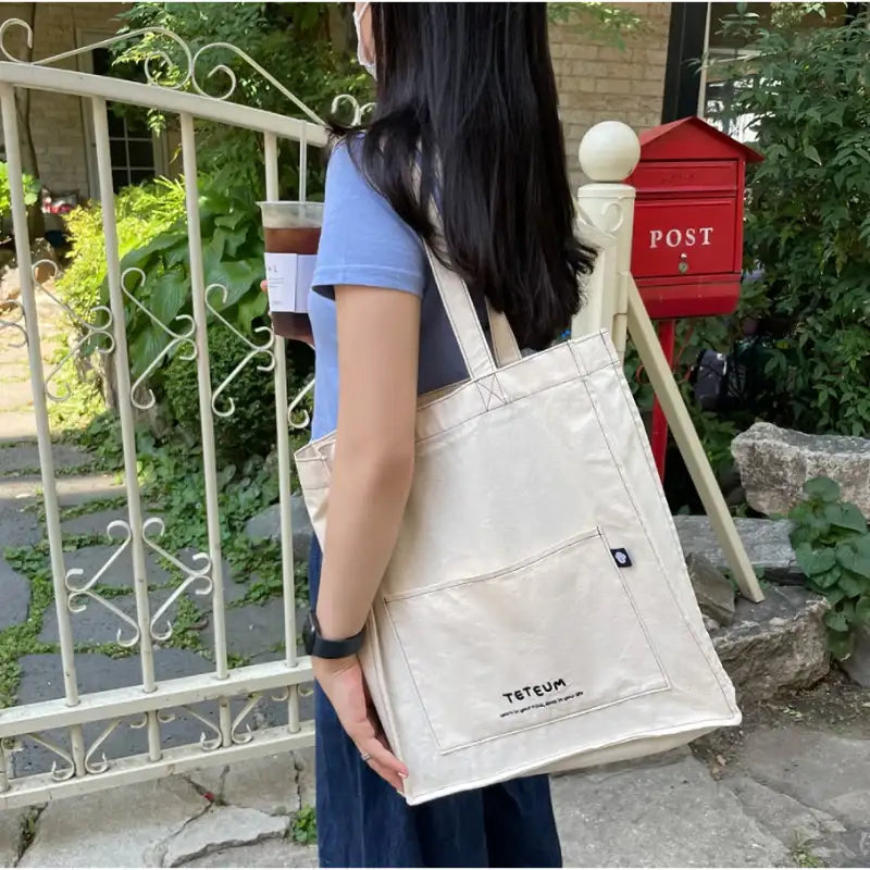 Teteum - Navy Stitch Bag - Teteum - Bags - Harumio