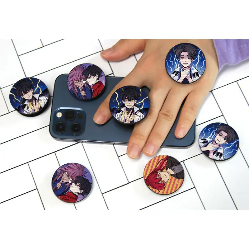 Heroes Plan B - Lenticular Toon Socket - Webtoon Shop - Griptoks - Harumio