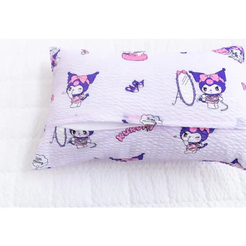 NARA HOME DECO X Kuromi - Bamboo Ripple Summer Bedding Set Of 2 - NARA HOME DECO - Bedding Set - Harumio