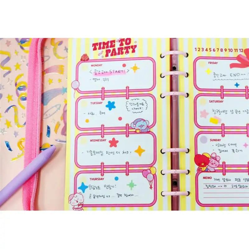 BT21 - Baby Retro Diary - LINE FRIENDS - Diaries - Harumio