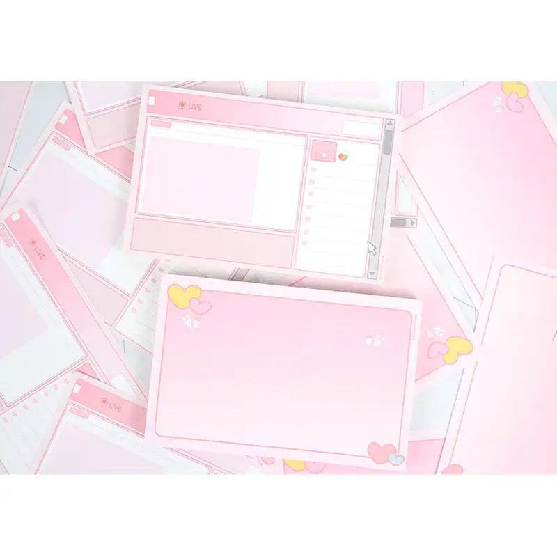 Love Contract Employee - A Set Of Memo Pads - Webtoon Shop - Memo Pads - Harumio
