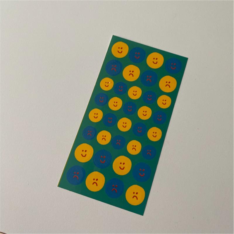 Dinotaeng - Happy Saddy Sticker