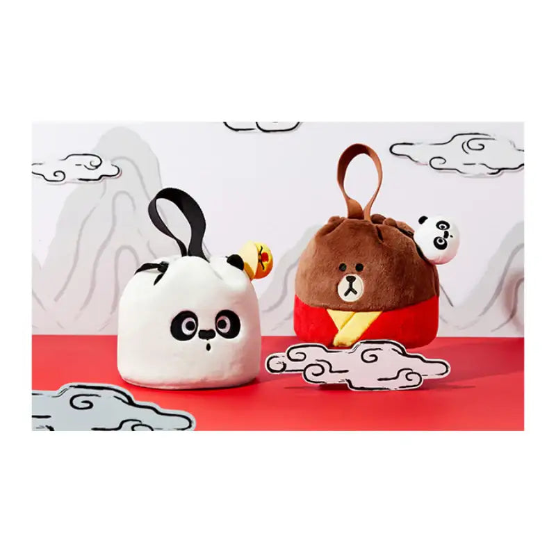 LINE FRIENDS x Kung Fu Panda - Bucket Bag - LINE FRIENDS - Bags - Harumio