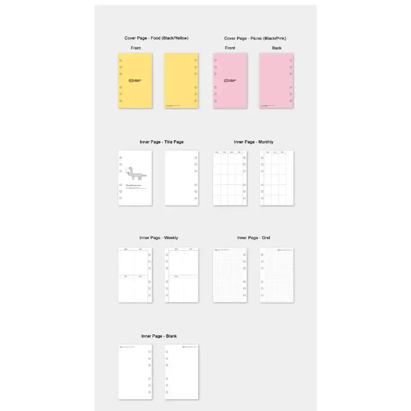 Joguman Studio - Diary - Joguman Studio - Stationary - Harumio
