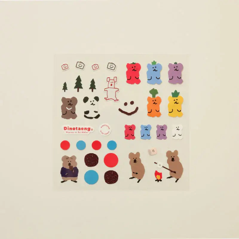 Dinotaeng - PODS Stickers - Dinotaeng - Stickers - Harumio