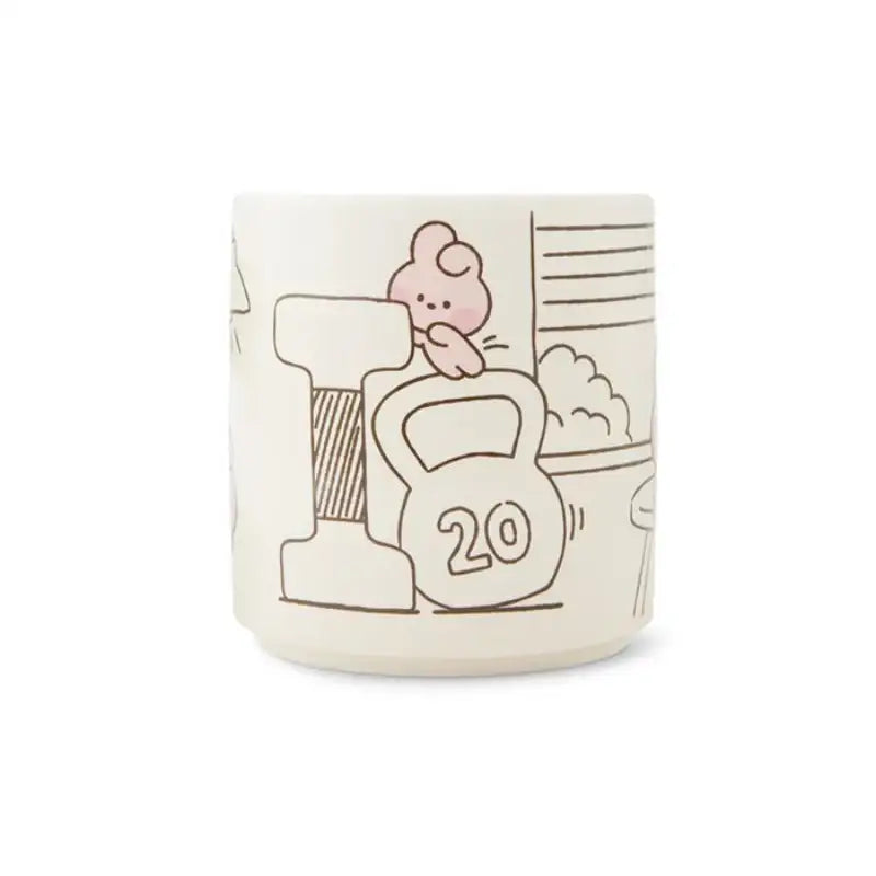 BT21 - Minini Ceramic Mug - LINE FRIENDS - Mugs - Harumio