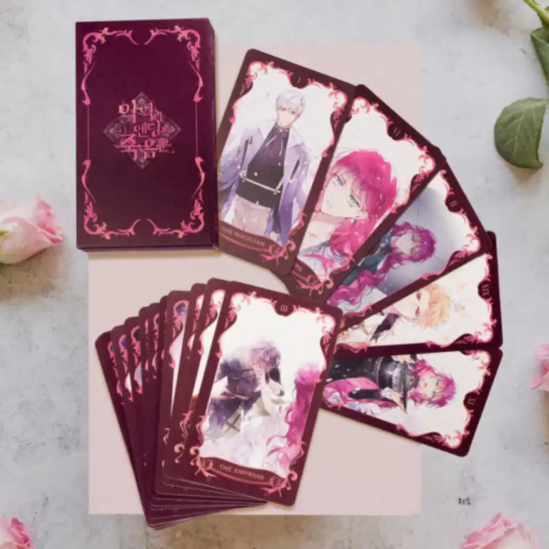 Villains Are Destined to Die - Tarot Card - D&C WEBTOON Biz - Cards - Harumio