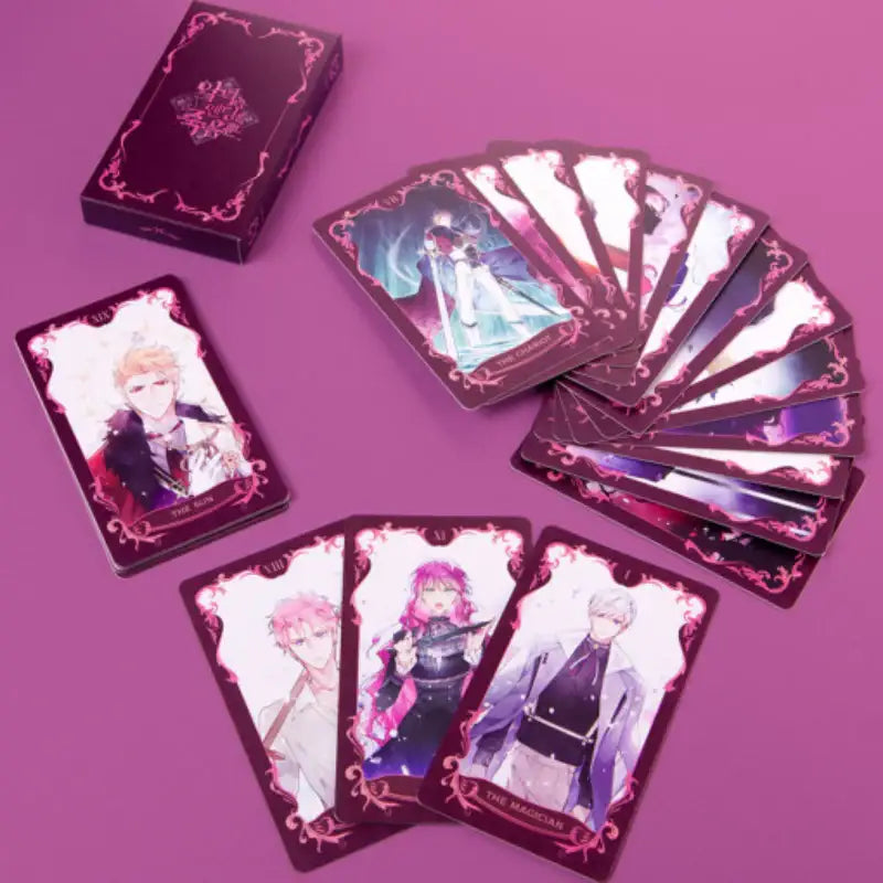 Villains Are Destined to Die - Tarot Card - D&C WEBTOON Biz - Cards - Harumio