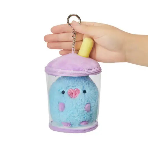 BT21 - Universtar Baby Bubble Tea Bag Charm Keyring - BT21 - Plush - Harumio
