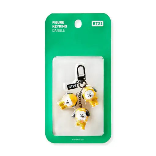 BT21 - Wow Wow Figure Keyring - BT21 - Accessories - Harumio