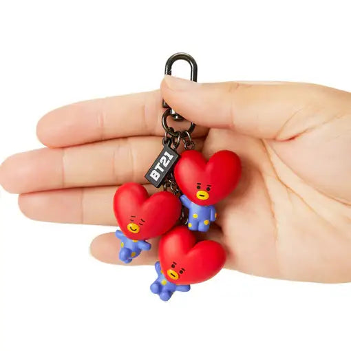 BT21 - Wow Wow Figure Keyring - BT21 - Accessories - Harumio