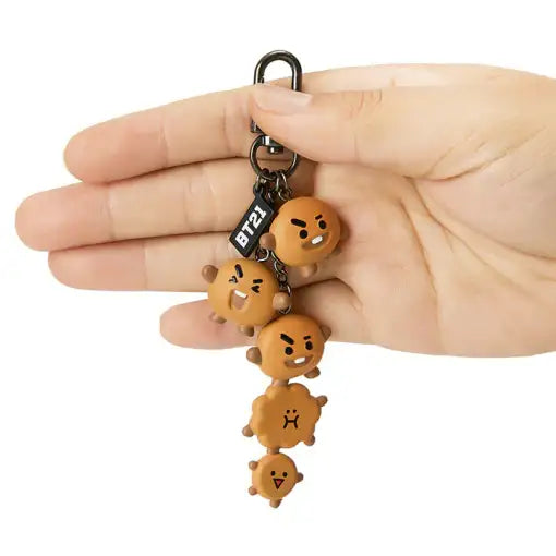 BT21 - Wow Wow Figure Keyring - BT21 - Accessories - Harumio