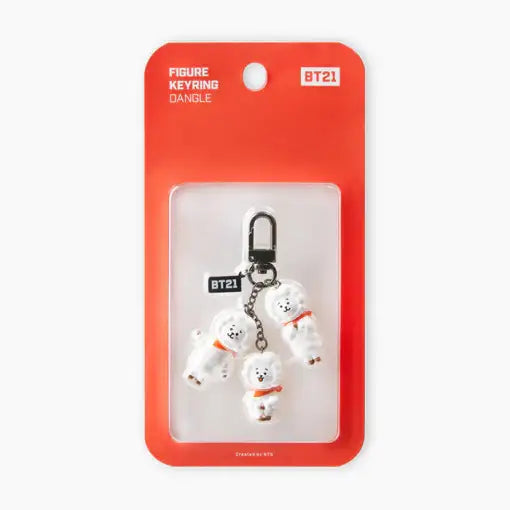 BT21 - Wow Wow Figure Keyring - BT21 - Accessories - Harumio