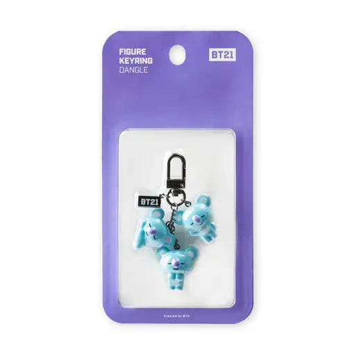BT21 - Wow Wow Figure Keyring - BT21 - Accessories - Harumio
