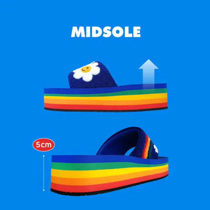 Wiggle Wiggle - Platform Slippers - Wiggle Wiggle - Slippers - Harumio