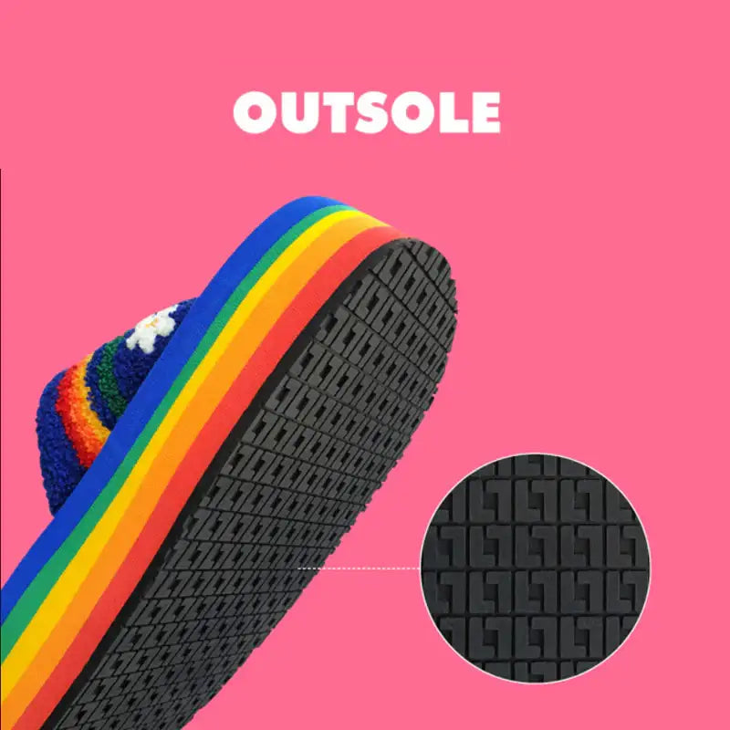 Wiggle Wiggle - Platform Slippers - Wiggle Wiggle - Slippers - Harumio