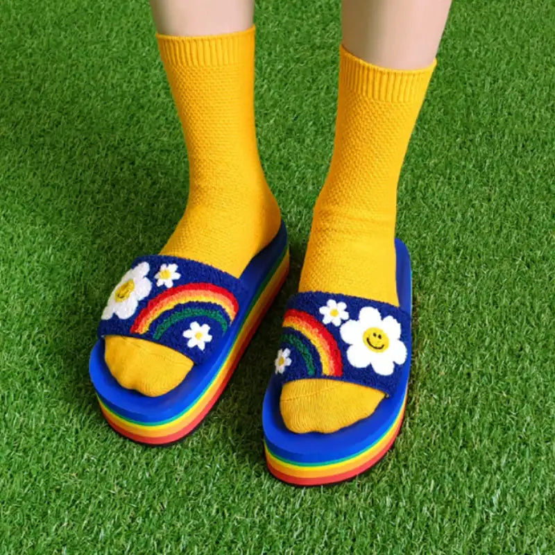 Wiggle Wiggle - Platform Slippers - Wiggle Wiggle - Slippers - Harumio