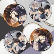 Wild City - Round Pin Mirror - Webtoon Shop - Mirrors - Harumio