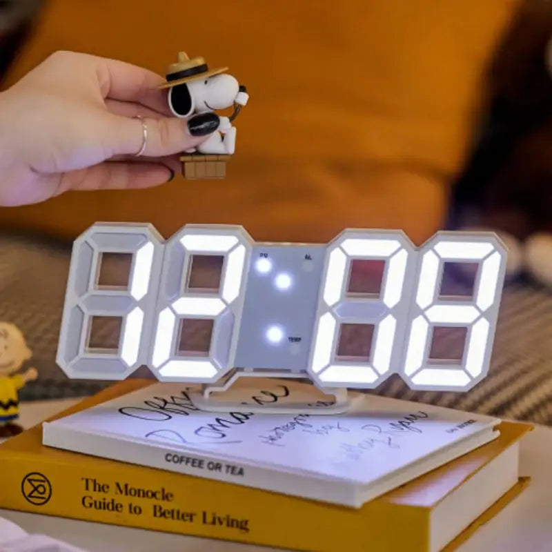 Bo Friends x Peanuts - Snoopy 3D LED Digital Clock - Bo Friends - Clock - Harumio