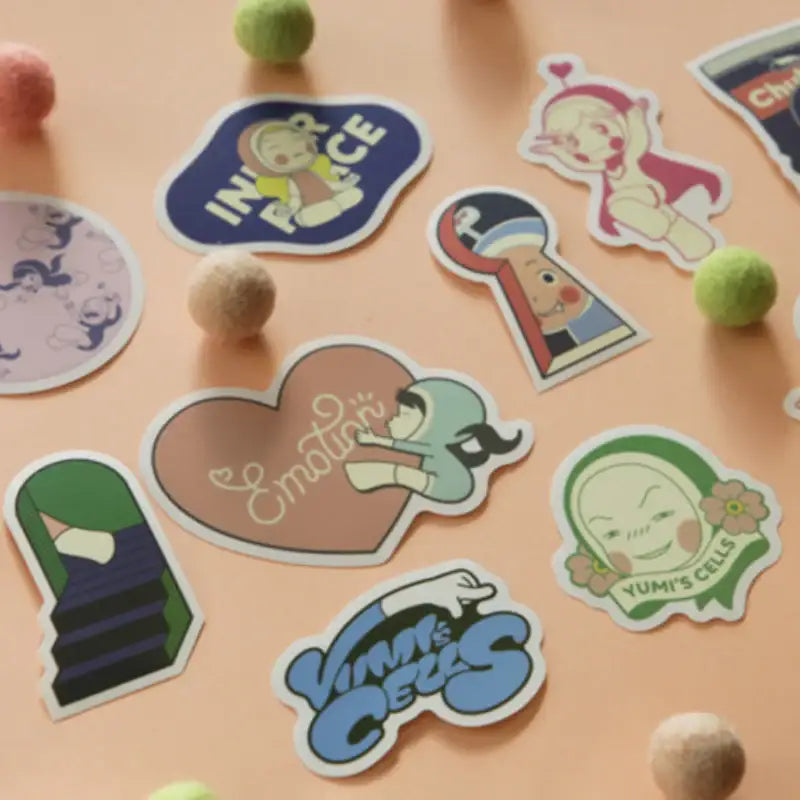 Yumi's Cells - Stickers - Webtoon Friends - Stickers - Harumio