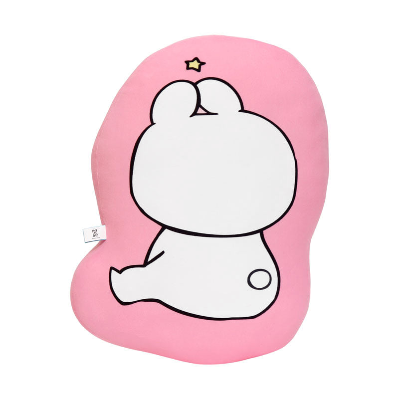 Overaction Bunny - Nap Cushion - Sitting Pink