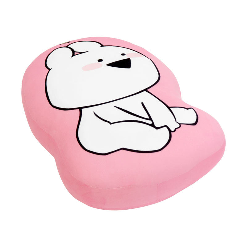 Overaction Bunny - Nap Cushion - Sitting Pink