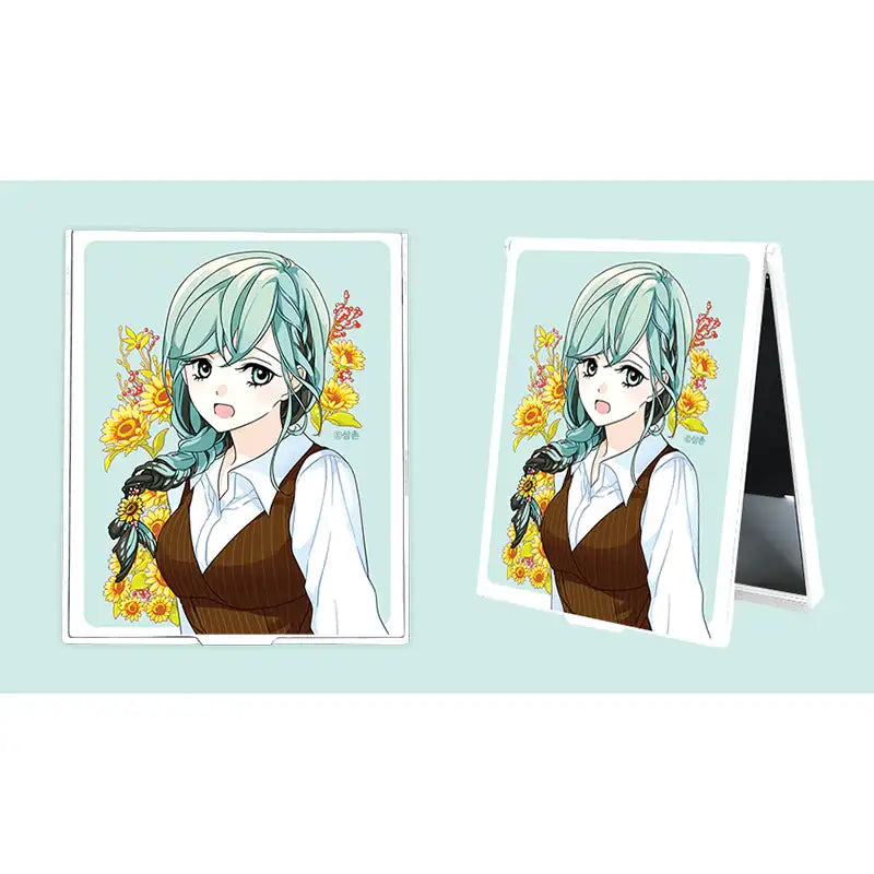 I Don't Want This Kind Of Hero - Folding Square Mirror - Webtoon Shop - Mirrors - Harumio