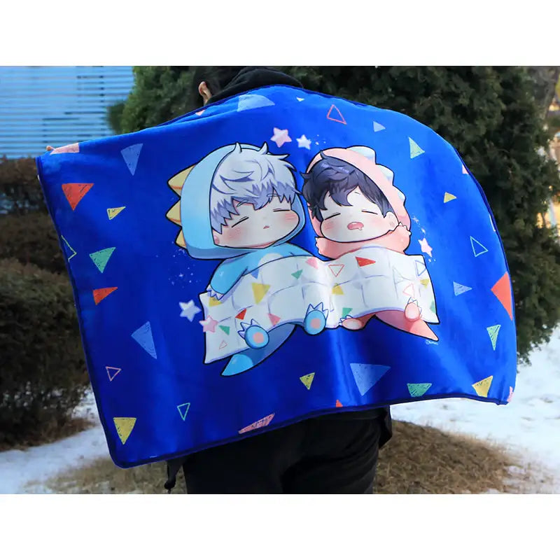 Cherry Blossoms After Winter - Double-sided Webtoon Blanket Ver.2 - Webtoon Shop - Blanket - Harumio