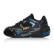 Lakai - Hati Graffiti Shoes - Black Constellation - Pisces - Lakai - Footwear - Harumio