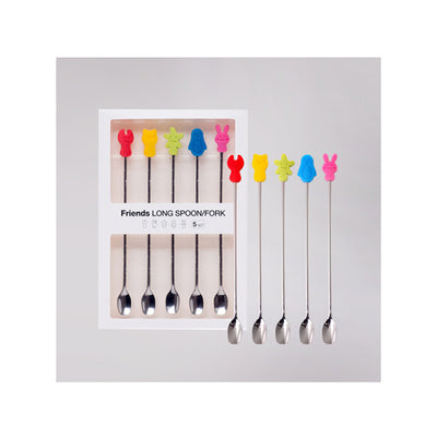 Nineware - Friends Long Spoon Set (5 pcs)