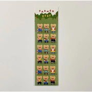Teteum - Farmer Bebe Sticker - Teteum - Stationary - Harumio