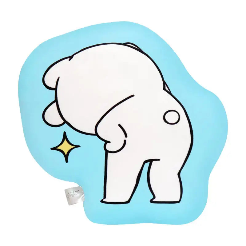 Overaction Bunny - Nap Cushion - Blue V - Overaction Bunny - Cushion - Harumio