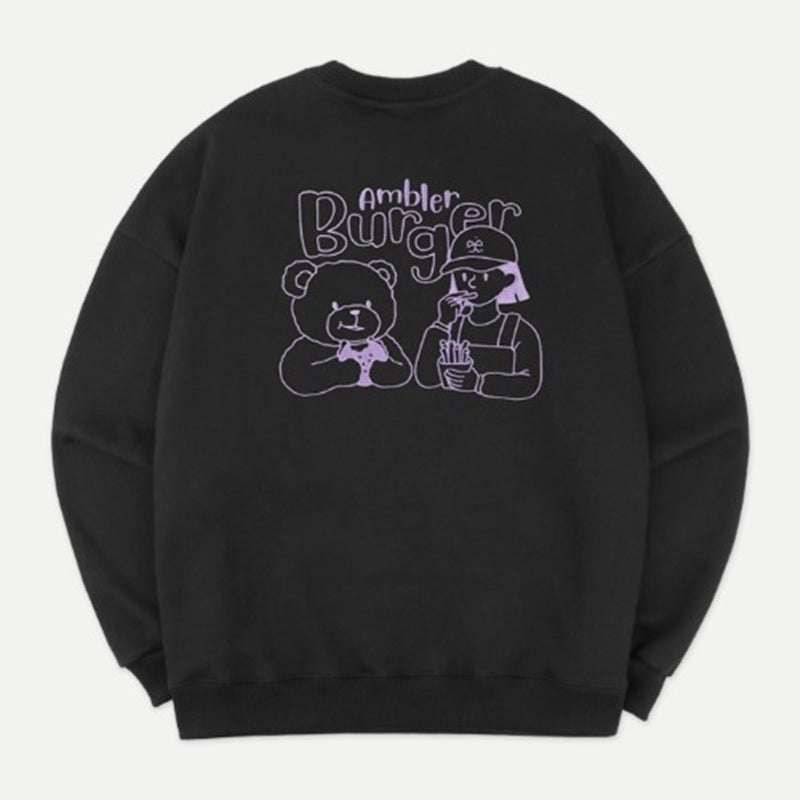 Ambler - Ambler Burger Over Fit Sweatshirt