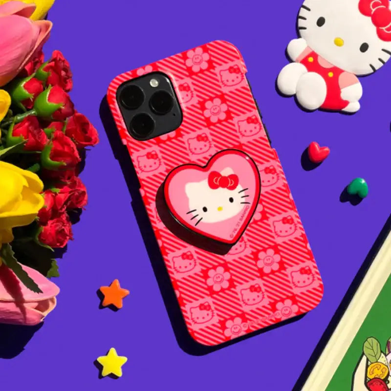 Wiggle Wiggle x Hello Kitty - Heart Griptok - Wiggle Wiggle - Griptok - Harumio