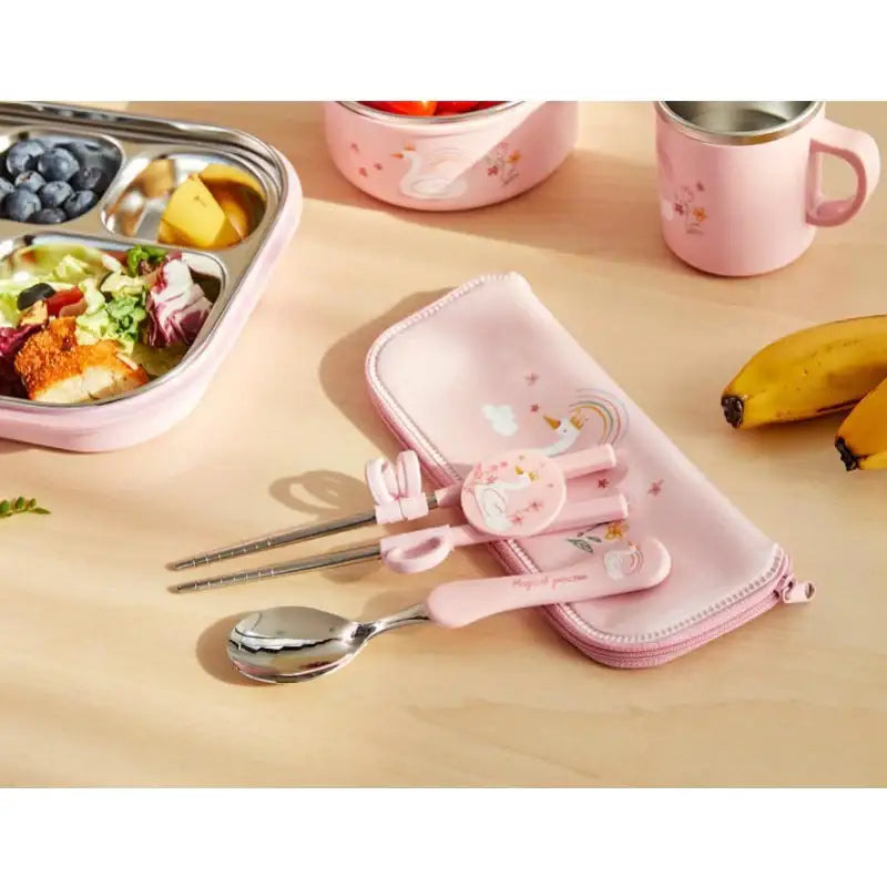 Korean Swan Lake - Cutlery Zipper Case Set - Modern House - Tableware - Harumio