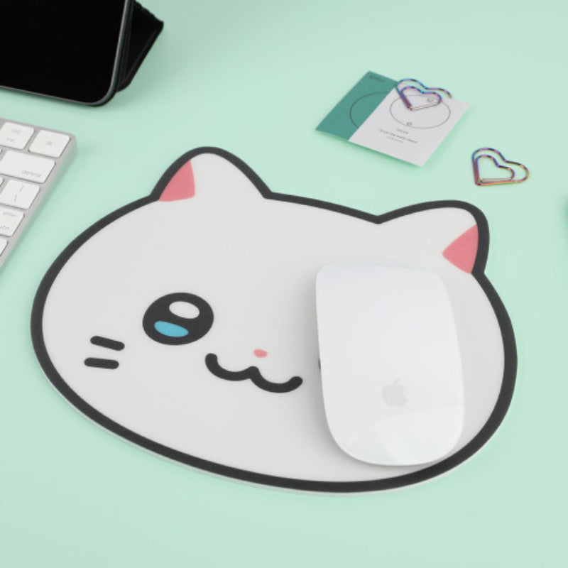Meow Man - Mouse Pad