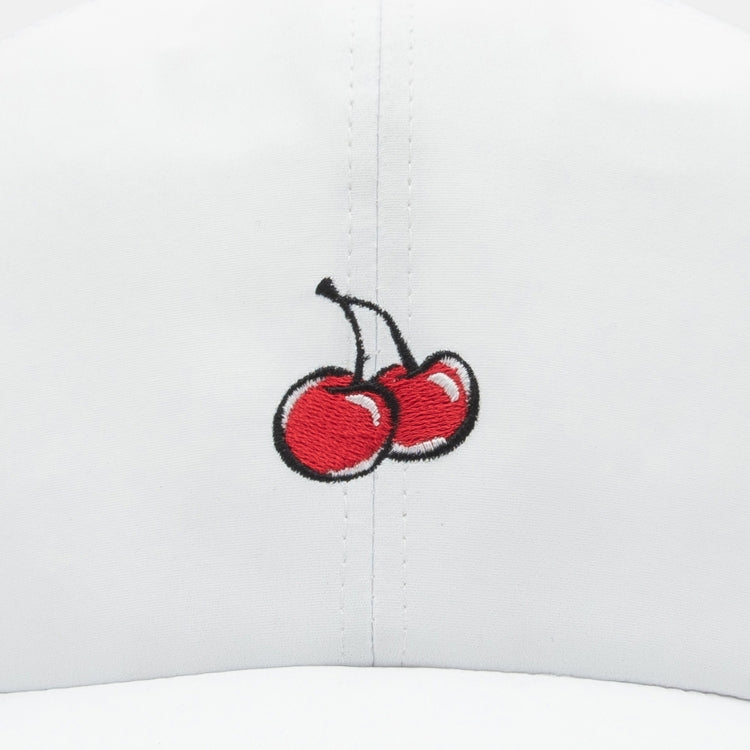 KIRSH x Beanpole Sport - Cherry Mesh Cap - White