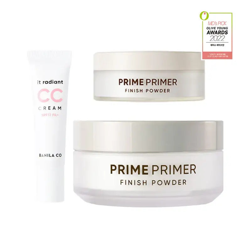 Banila Co - Prime Primer Finish Powder - Special Set - Banila Co - Finish Powder - Harumio