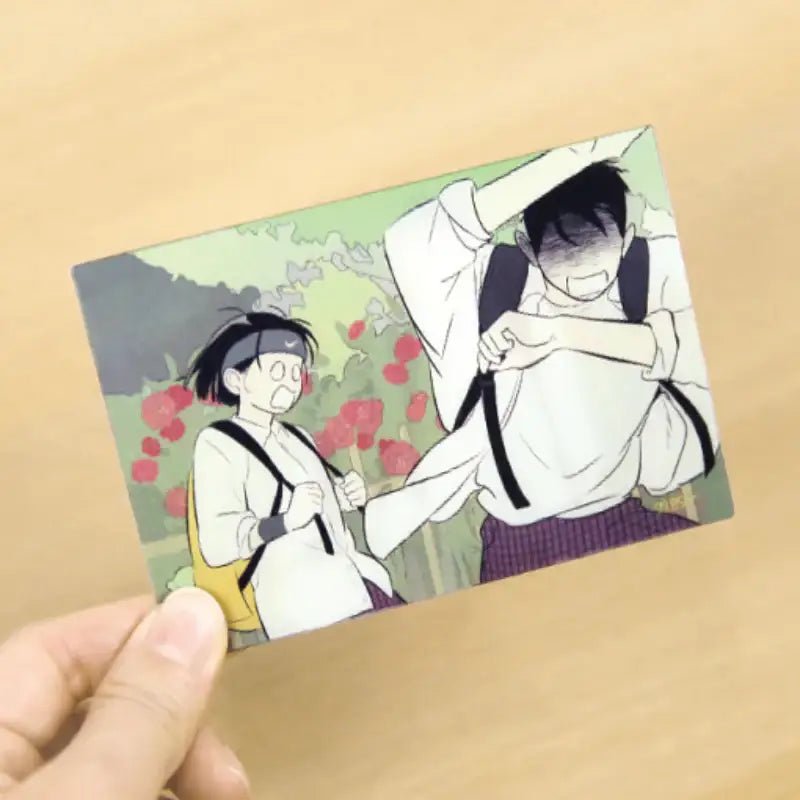 After School Lessons For Unripe Apples - Lenticular Card - Webtoon Friends - Lenticular Card - Harumio