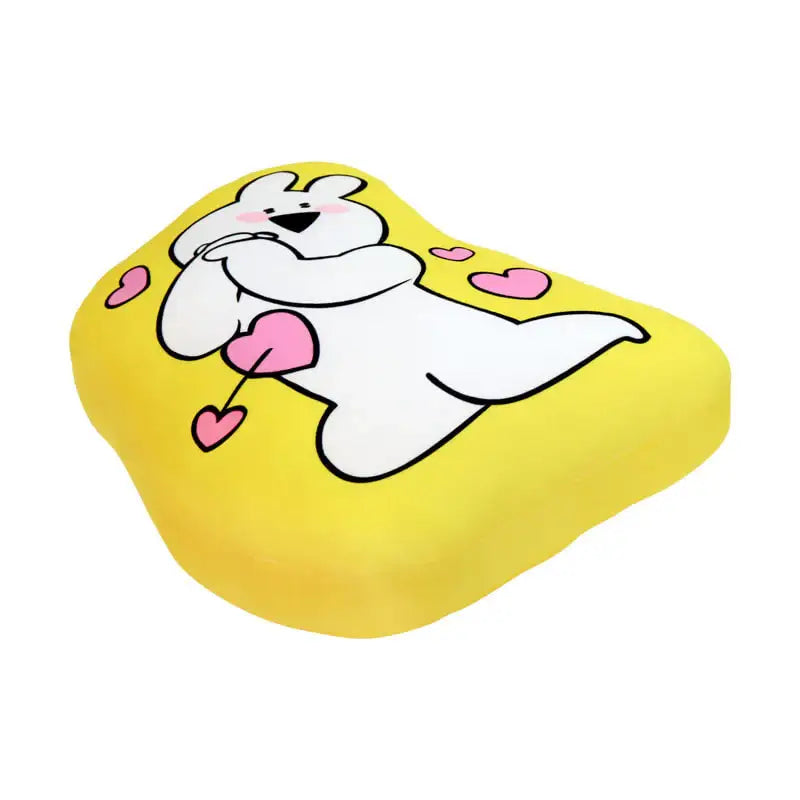 Overaction Bunny - Nap Cushion - Yellow - Overaction Bunny - Cushion - Harumio
