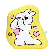 Overaction Bunny - Nap Cushion - Yellow - Overaction Bunny - Cushion - Harumio